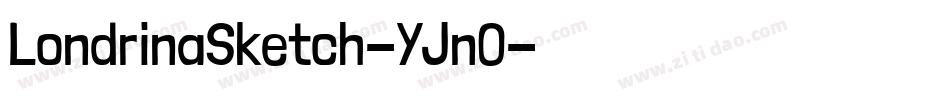 LondrinaSketch-YJnO字体转换