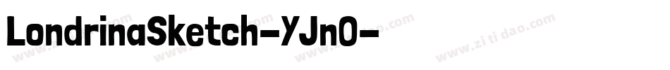 LondrinaSketch-YJnO字体转换