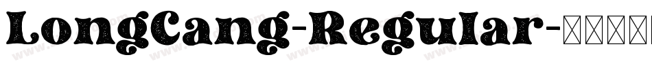 LongCang-Regular字体转换