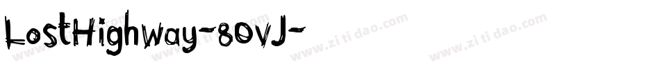 LostHighway-8OvJ字体转换