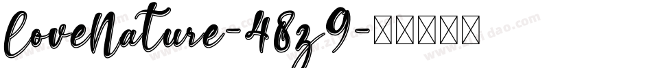 LoveNature-48z9字体转换