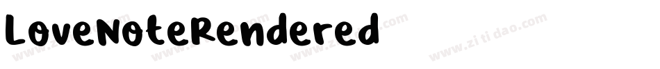 LoveNoteRendered字体转换
