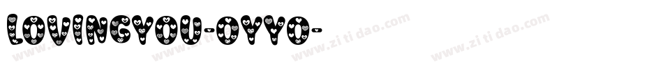 Lovingyou-OyYO字体转换