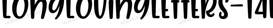 LongLovingLetters-14EL字体转换