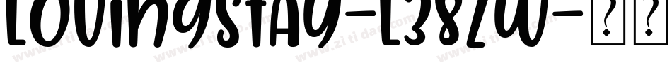LovingStay-L38zW字体转换