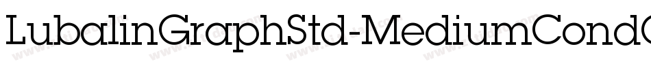 LubalinGraphStd-MediumCondObl字体转换
