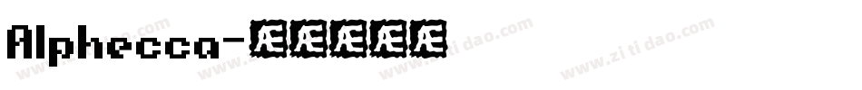 Alphecca字体转换
