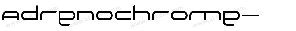 Adrenochrome字体转换