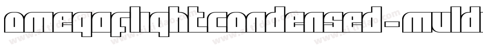 OmegaFlightCondensed-MVLDY字体转换