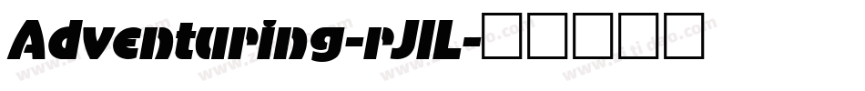 Adventuring-rJlL字体转换