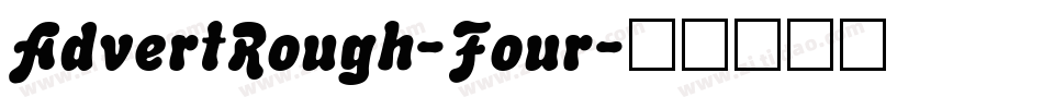 AdvertRough-Four字体转换