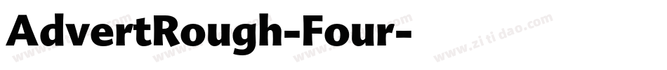 AdvertRough-Four字体转换