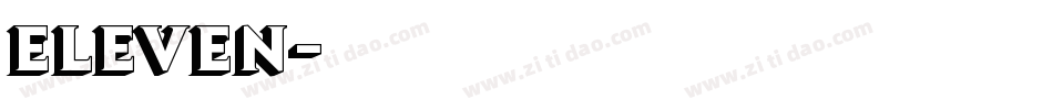 Eleven字体转换