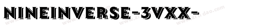 NineInverse-3vxX字体转换
