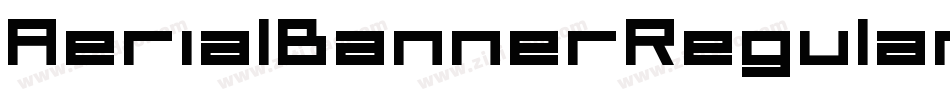 AerialBannerRegular-7B1KD字体转换