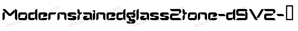Modernstainedglass2tone-d9VZ字体转换
