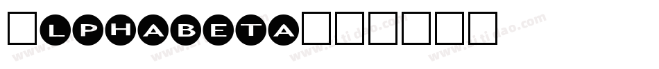 Alphabeta字体转换