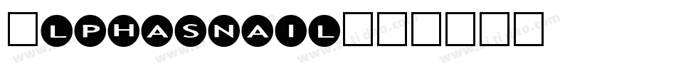 Alphasnail字体转换