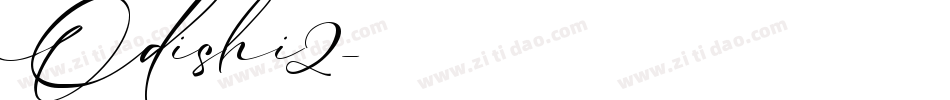 Odishi2字体转换