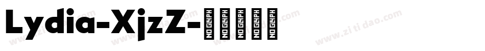 Lydia-XjzZ字体转换
