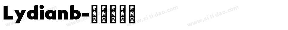 Lydianb字体转换