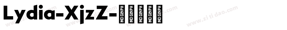 Lydia-XjzZ字体转换