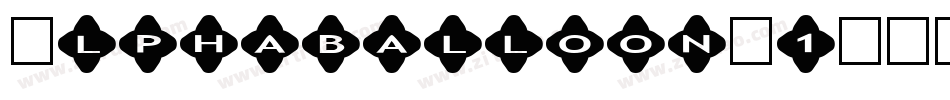 Alphaballoon-1GGZ字体转换