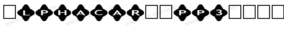 Alphacar-Rpp3字体转换