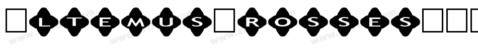 AltemusCrosses字体转换