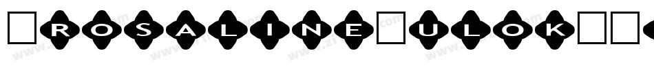 CrosalineHulok-K6nW字体转换