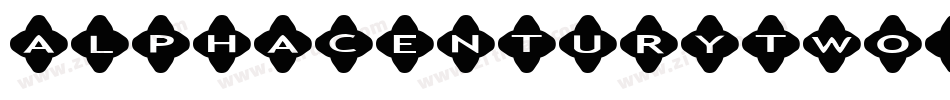 alphacenturytwoital字体转换