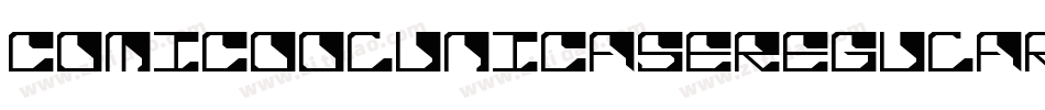 ComicoolUnicaseRegular-l290字体转换