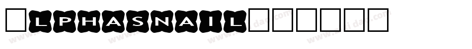 Alphasnail字体转换