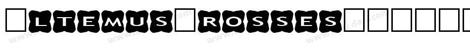 AltemusCrosses字体转换