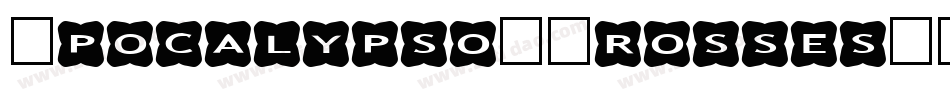 Apocalypso-Crosses字体转换