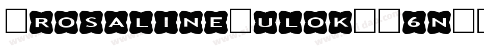 CrosalineHulok-K6nW字体转换