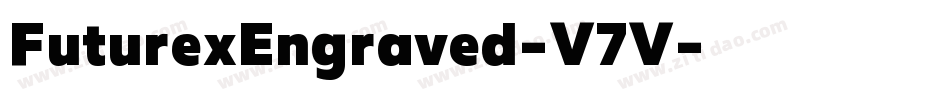FuturexEngraved-V7V字体转换