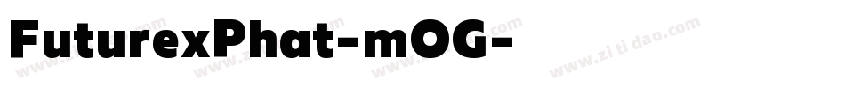 FuturexPhat-mOG字体转换