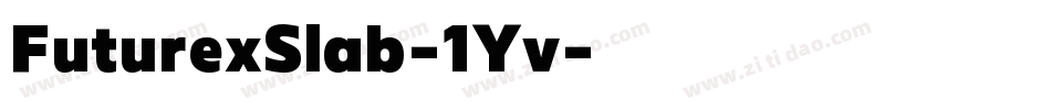 FuturexSlab-1Yv字体转换