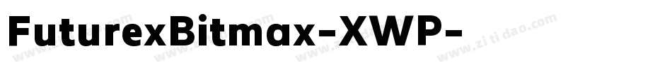 FuturexBitmax-XWP字体转换
