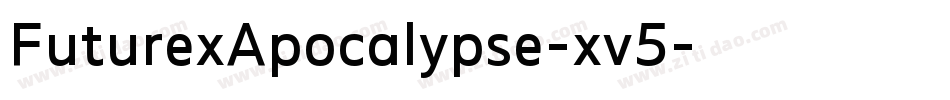 FuturexApocalypse-xv5字体转换