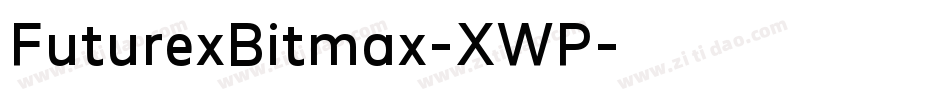 FuturexBitmax-XWP字体转换