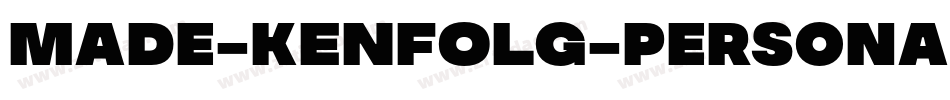 MADE-Kenfolg-PERSONAL-USE-2字体转换
