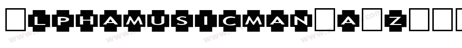 Alphamusicman-aAzK字体转换