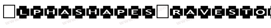 AlphashapesGravestones-RvEe字体转换