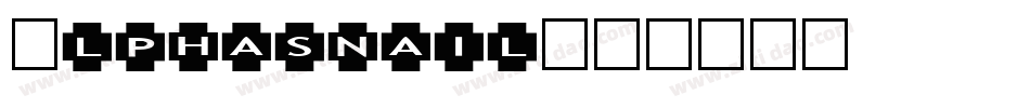 Alphasnail字体转换