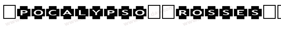 Apocalypso-Crosses字体转换