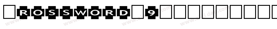 Crossword-9YOL字体转换
