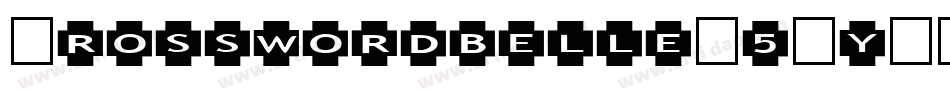 Crosswordbelle-5EyL字体转换