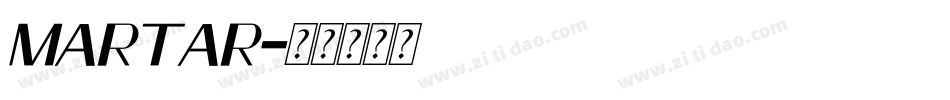 Martar字体转换